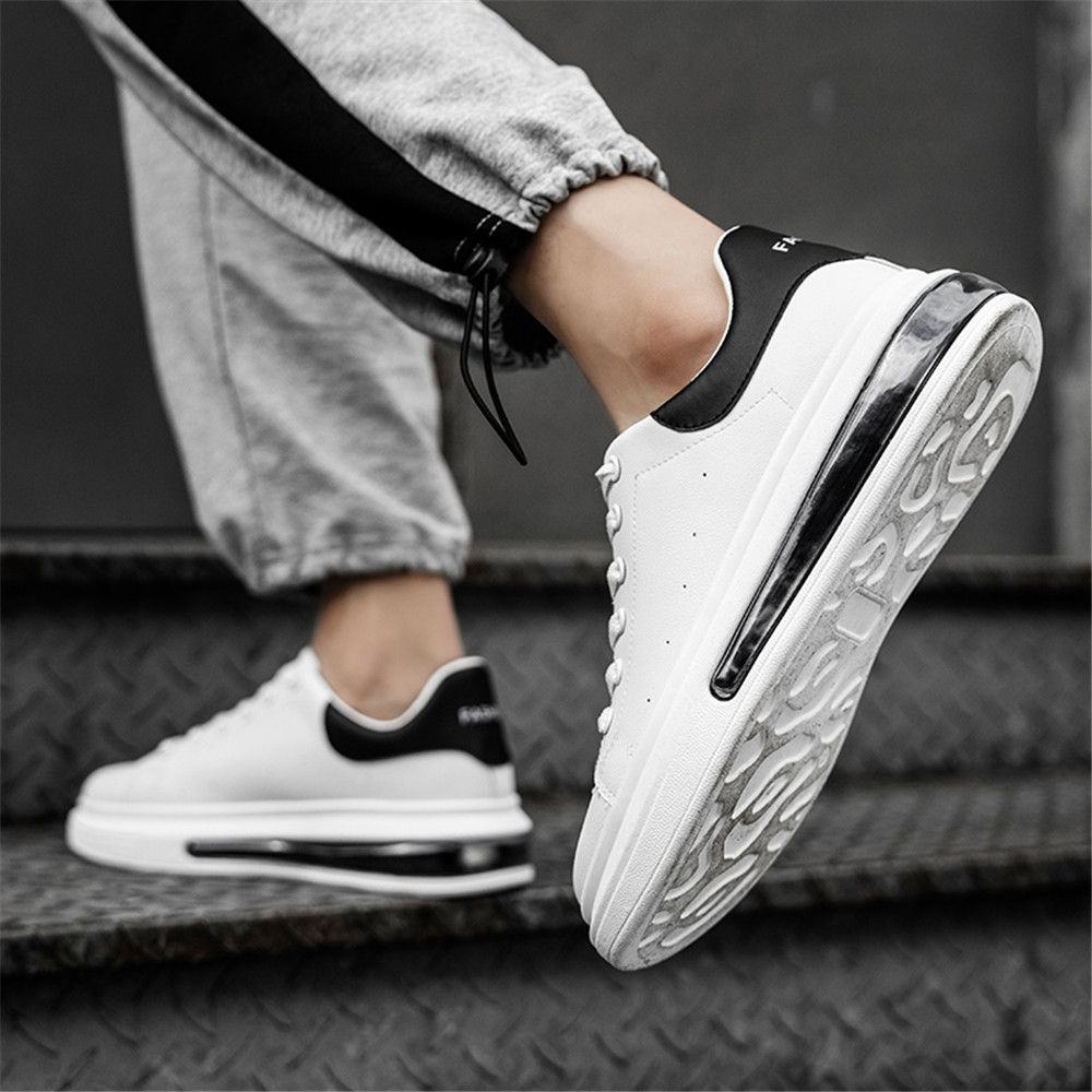 2022 Men Casual Air-Cushion Running Sneakers - White