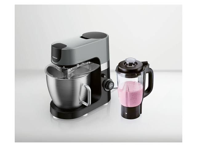 6.3L Industrial Stand/Cake Mixer With Blender - Bowl, Dough Hook & Others