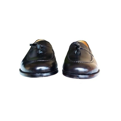 Black Tassel Loafers