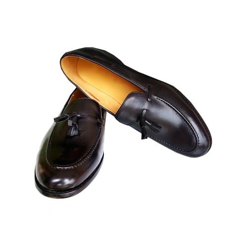 Black Tassel Loafers