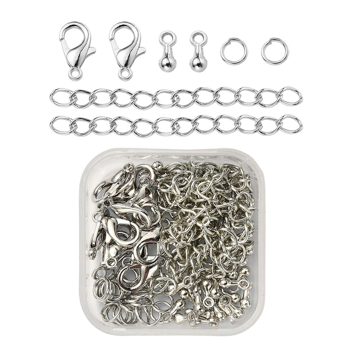 80 Pieces Jewelry Making DIY Accessories For Dark