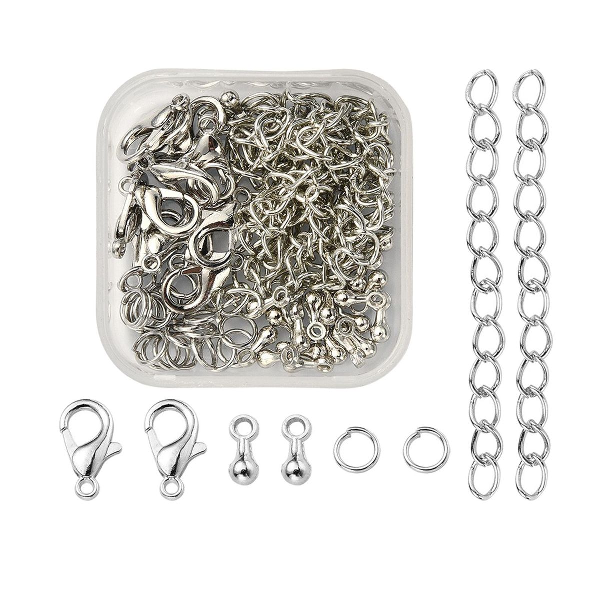 80 Pieces Jewelry Making DIY Accessories For Dark
