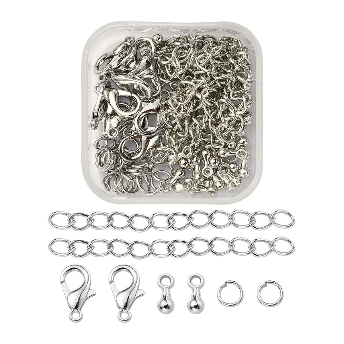80 Pieces Jewelry Making DIY Accessories For Dark