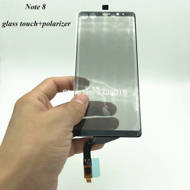 Note 8 Touch Screen Panel With Polarizer Film For Samsung