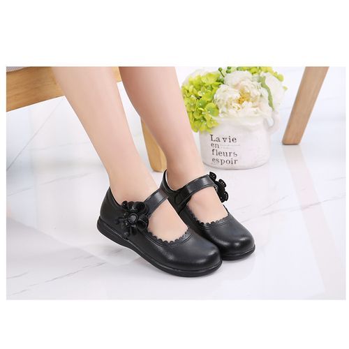 School Girls Leather Shoes