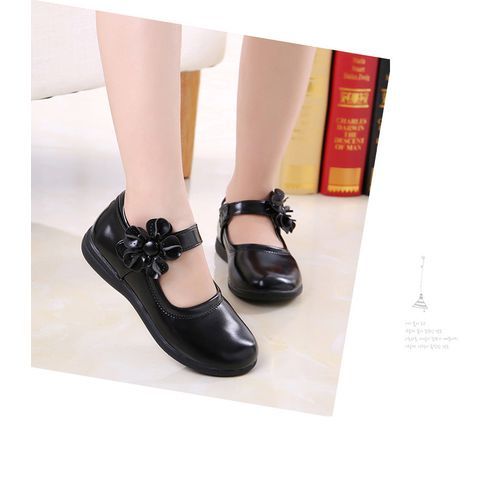 School Girls Leather Shoes