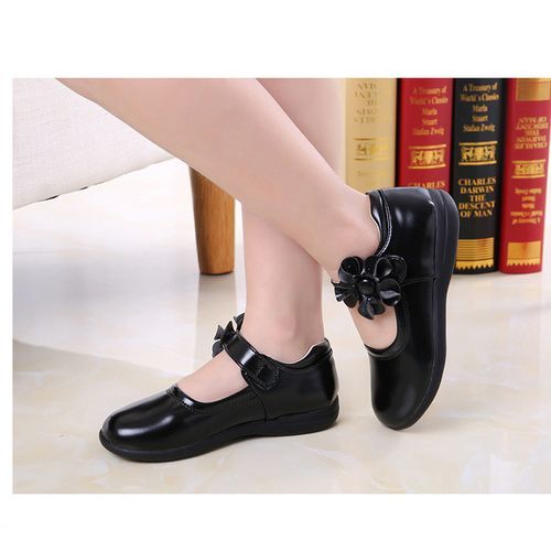 School Girls Leather Shoes