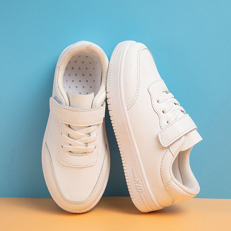 Children's Low Top Sneakers - White