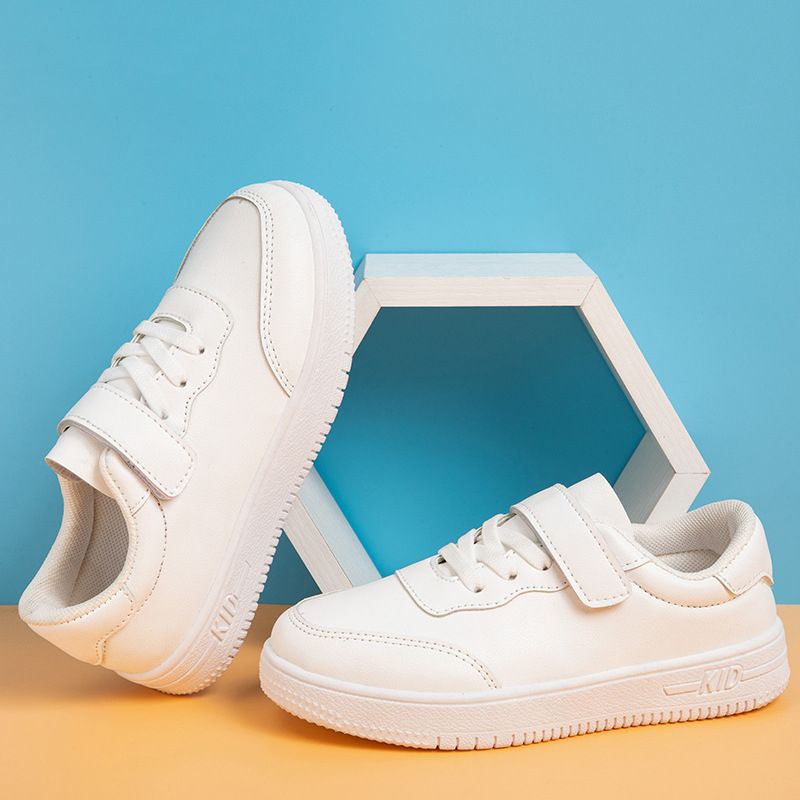 Children's Low Top Sneakers - White
