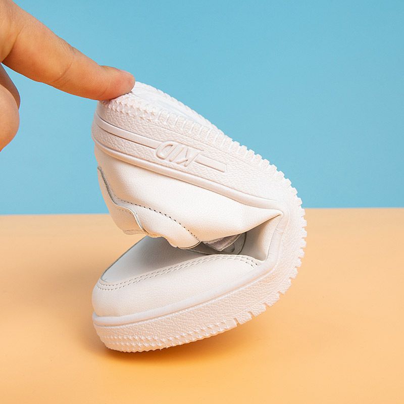 Children's Low Top Sneakers - White