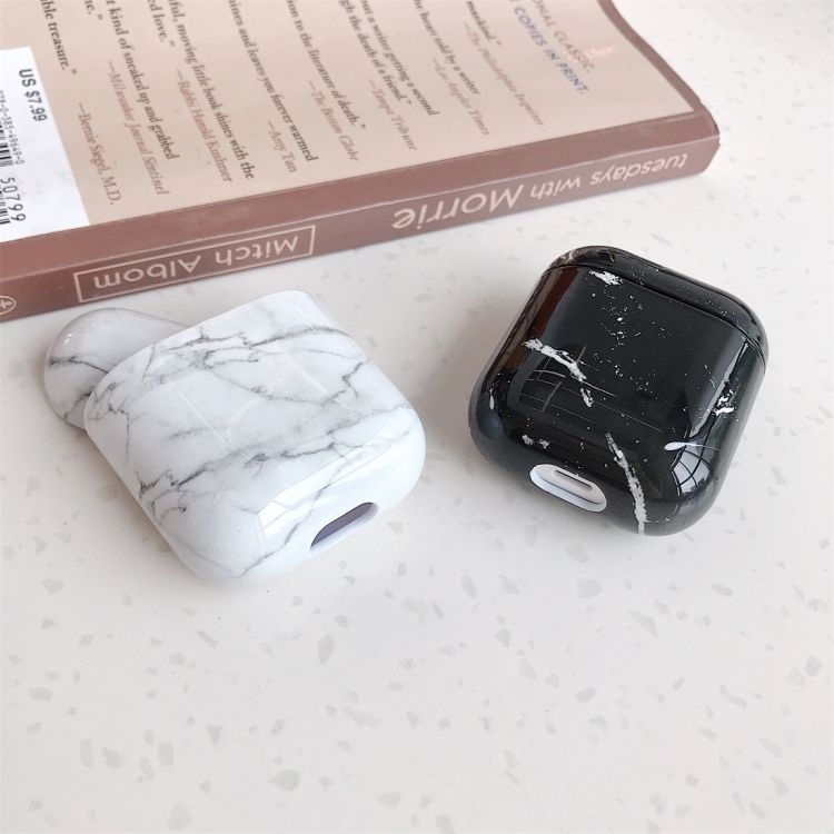 Marble Pattern Protective Case For Apple AirPods 1/2