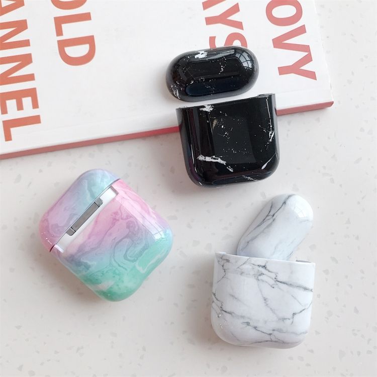 Marble Pattern Protective Case For Apple AirPods 1/2