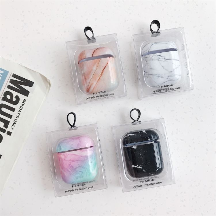 Marble Pattern Protective Case For Apple AirPods 1/2