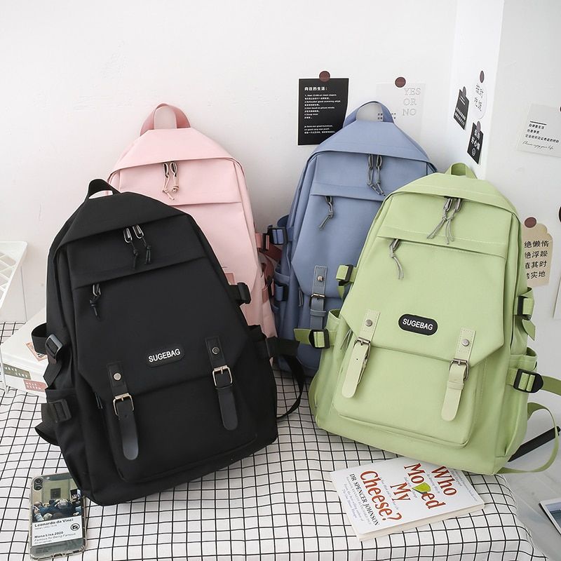 5set School Bags Teenage Travel Bagpack Student Schoolbag