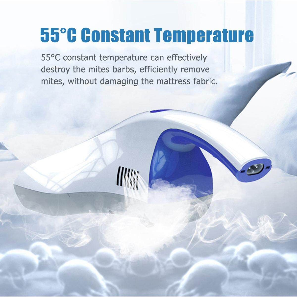 Portable Handheld UV Anti-Dust Mites Controller Vacuum Cleaner Household Bed Mat