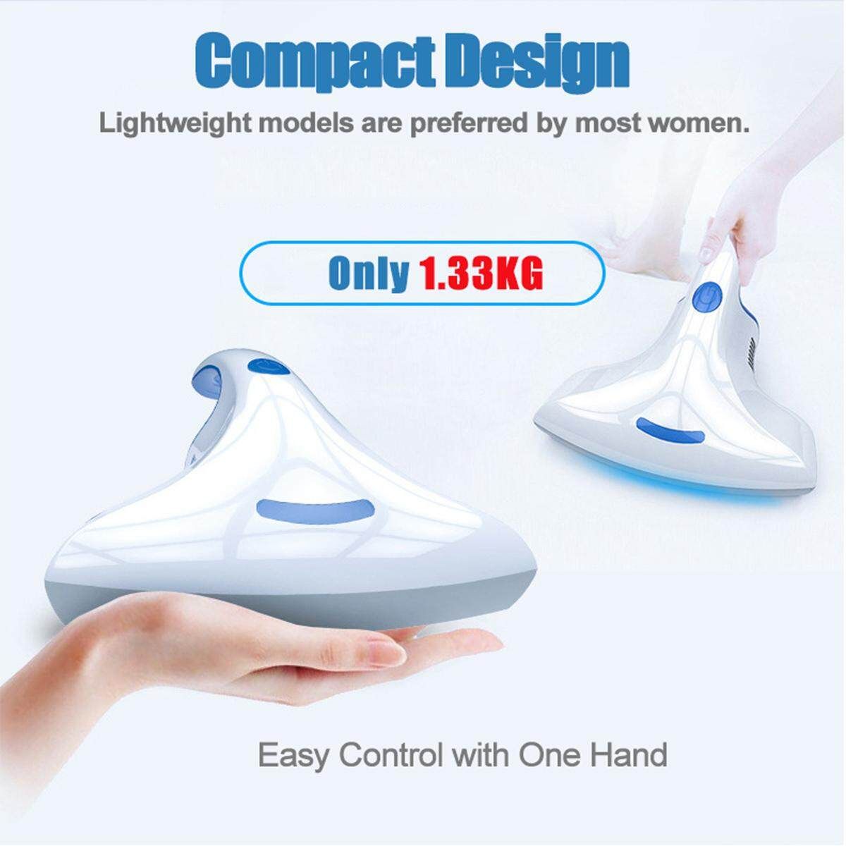 Portable Handheld UV Anti-Dust Mites Controller Vacuum Cleaner Household Bed Mat