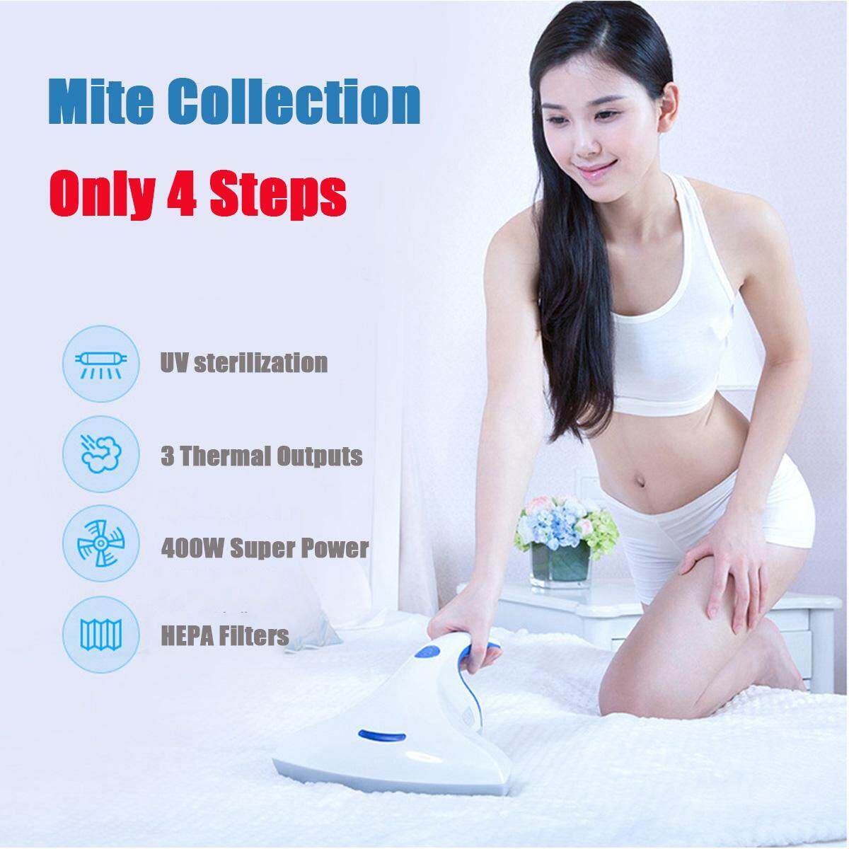 Portable Handheld UV Anti-Dust Mites Controller Vacuum Cleaner Household Bed Mat