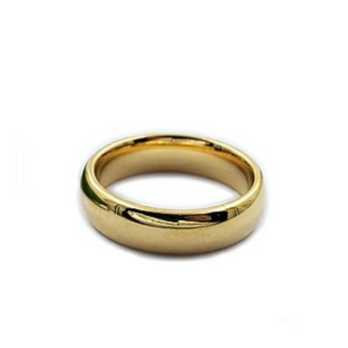 Single Gold Wedding Ring