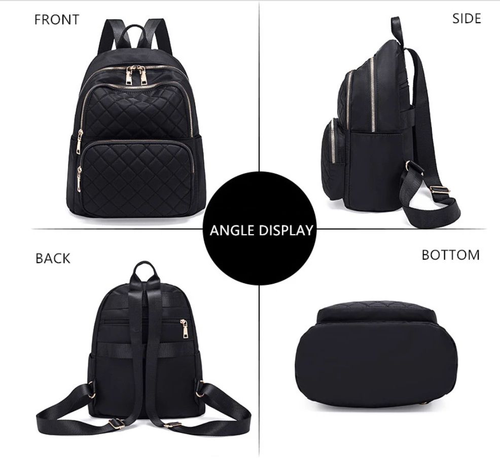 Women Casual Backpack Waterproof Shoulder Bag