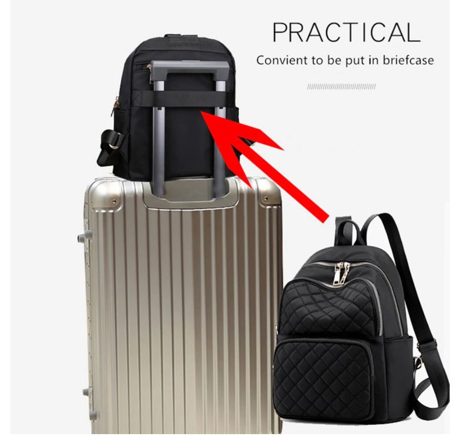 Women Casual Backpack Waterproof Shoulder Bag