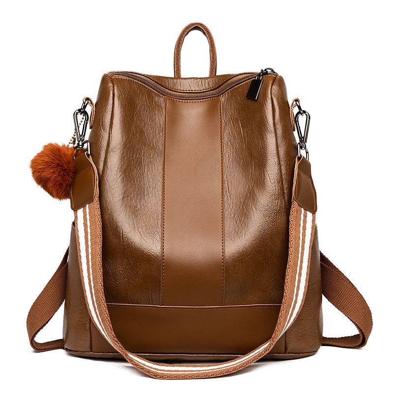 Women High Quality Fashion Soft Leather Backpack Bag