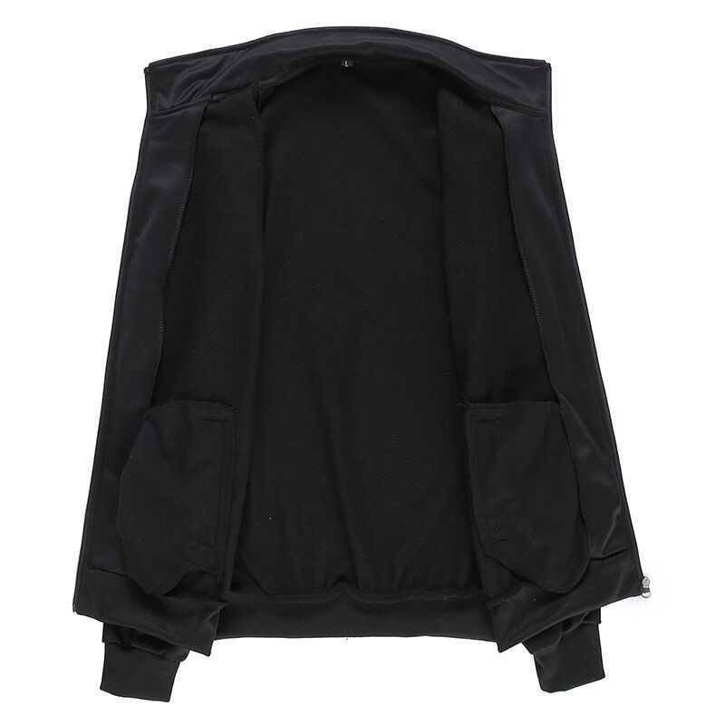 2 In 1 Mens Long Tracksuits Sports Suits-Black