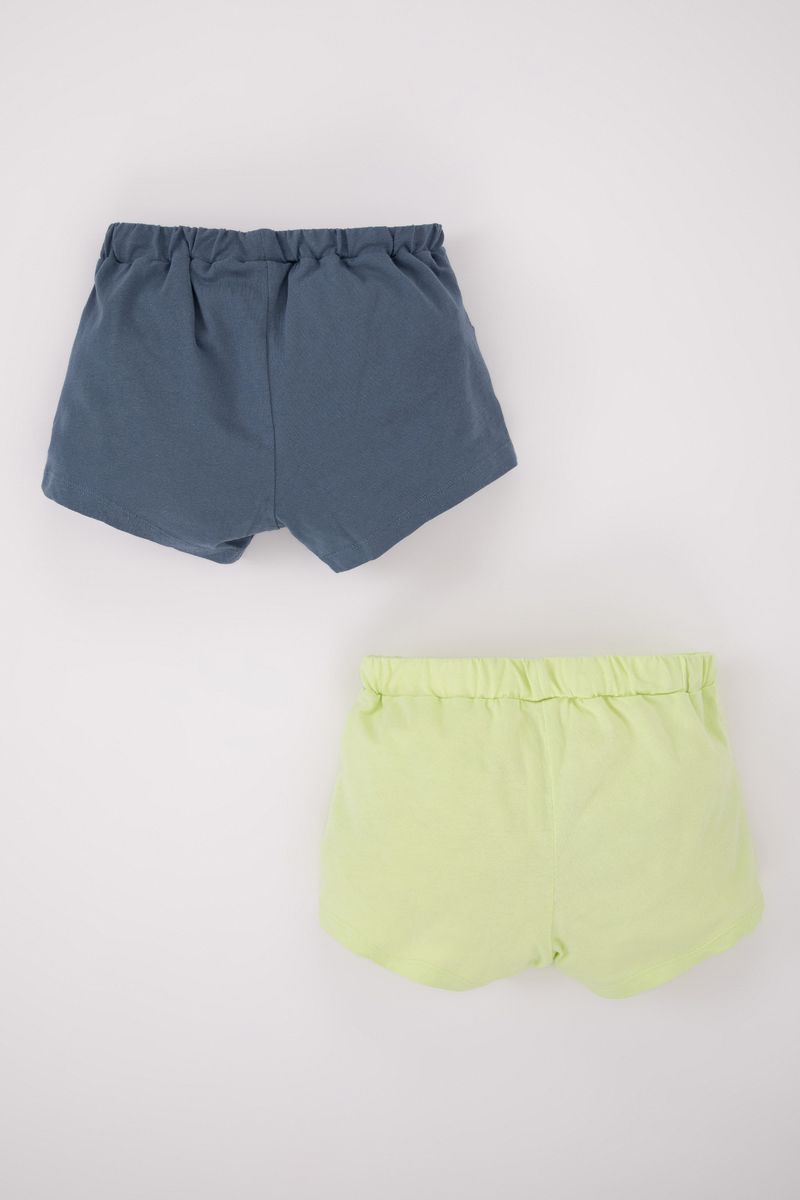 2 Piece BabyBoy Casual Regular Fit Knitted Short - Indigo
