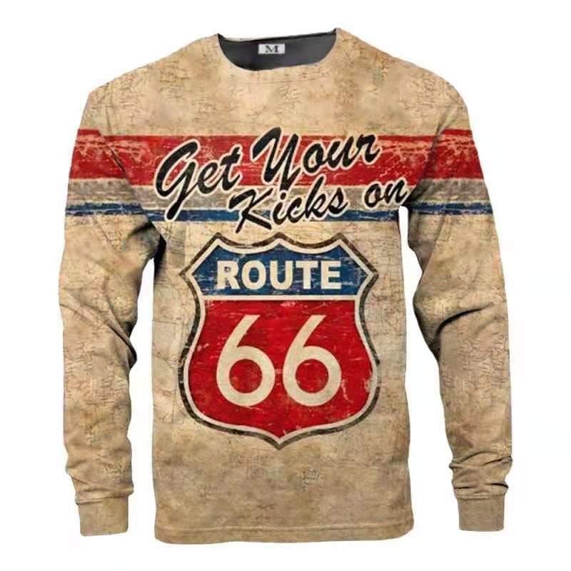 Men's Sweatshirt Casual Sport Long Sleeve Shirt
