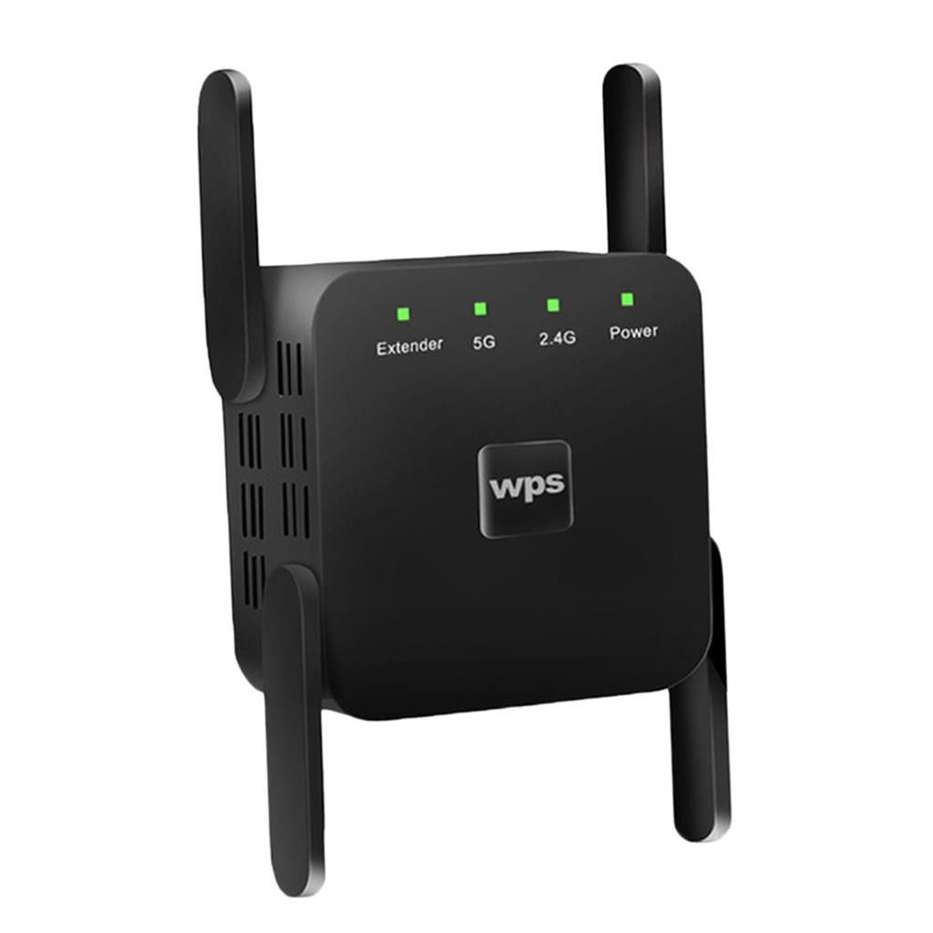 Wireless WiFi Repeater 1200 Mbit / S 2.4 G 5 G 4 Signal Amplifiers