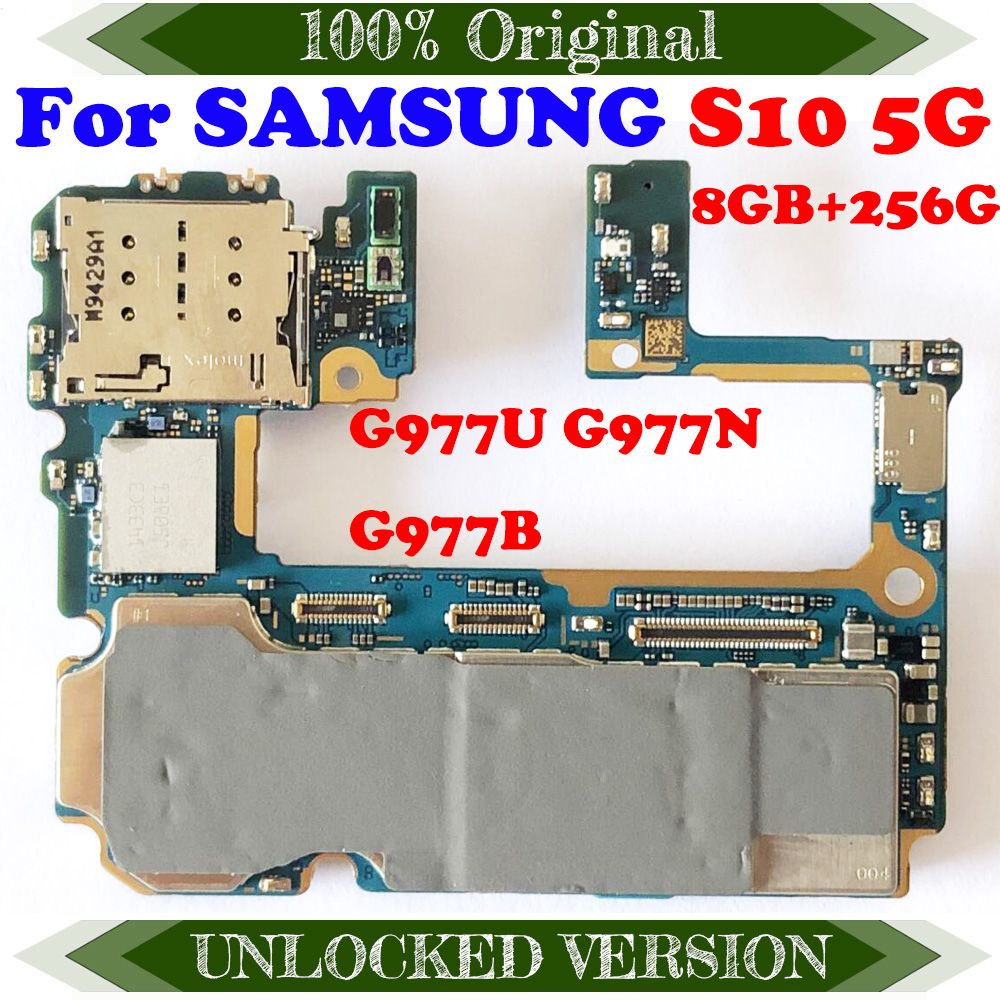 For 256G Motherboard For Samsung Galaxy S10 5G G977U G977B