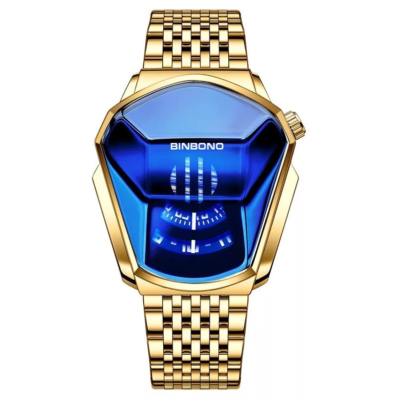 Top Luxury Stainless Steel Waterproof Wristwatch