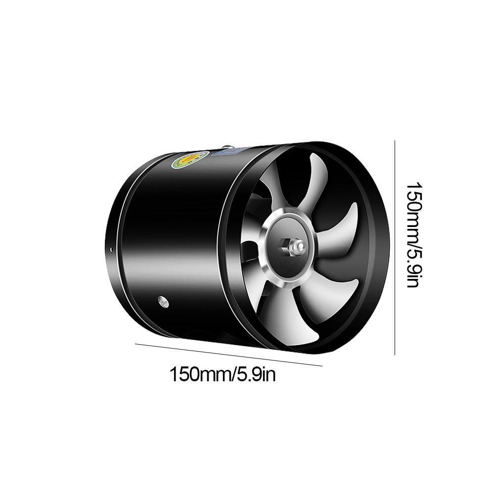4'' 6''  Exhaust Fan Air Ventilator Metal  Ventilation
