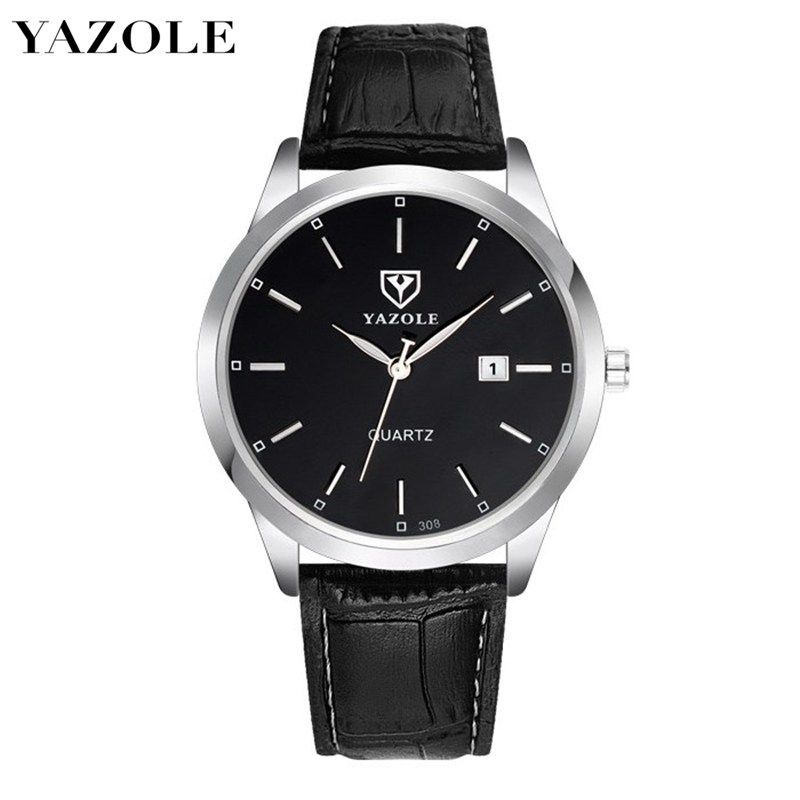 Watch Fashion Sports Men Quartz Watches Wristwatch Gift For Male YZL308H-Black