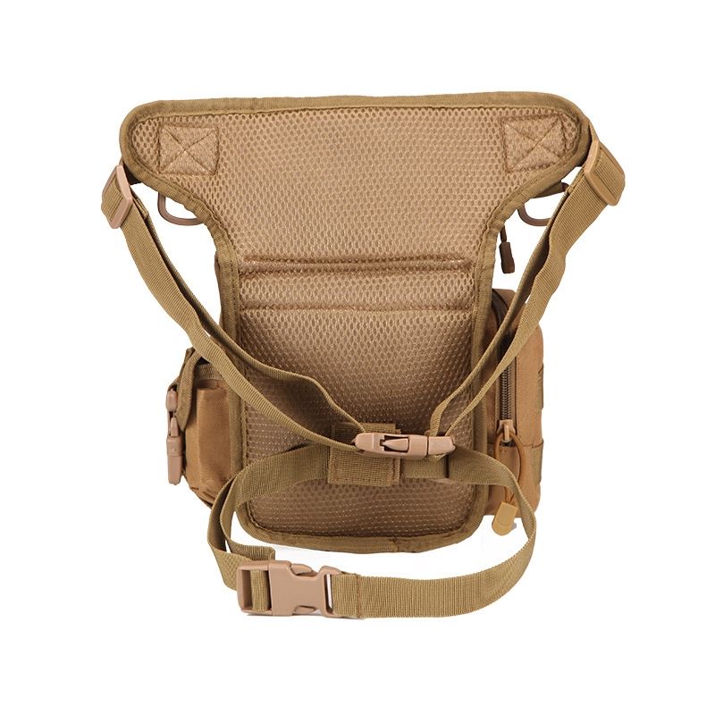 A90 Waterproof Oxford Cloth Messenger Bag Photography Equipment Sports Leg Bag(Brown)