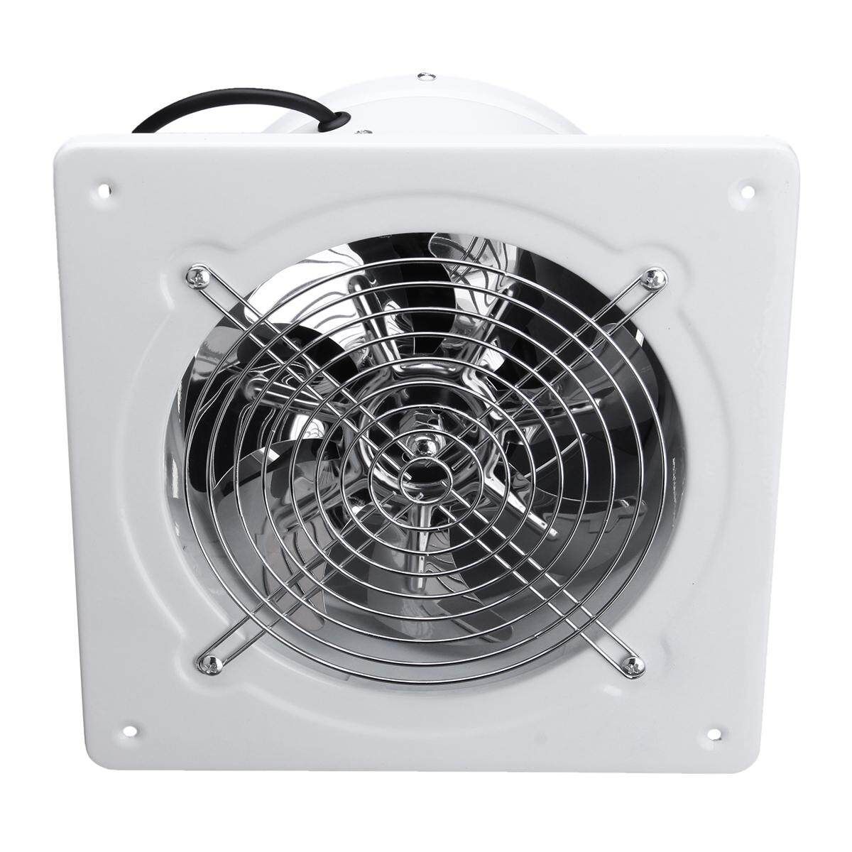 4 Inline Duct Booster Fan Exhaust Blower Air Cleaning Cooling Vent Metal