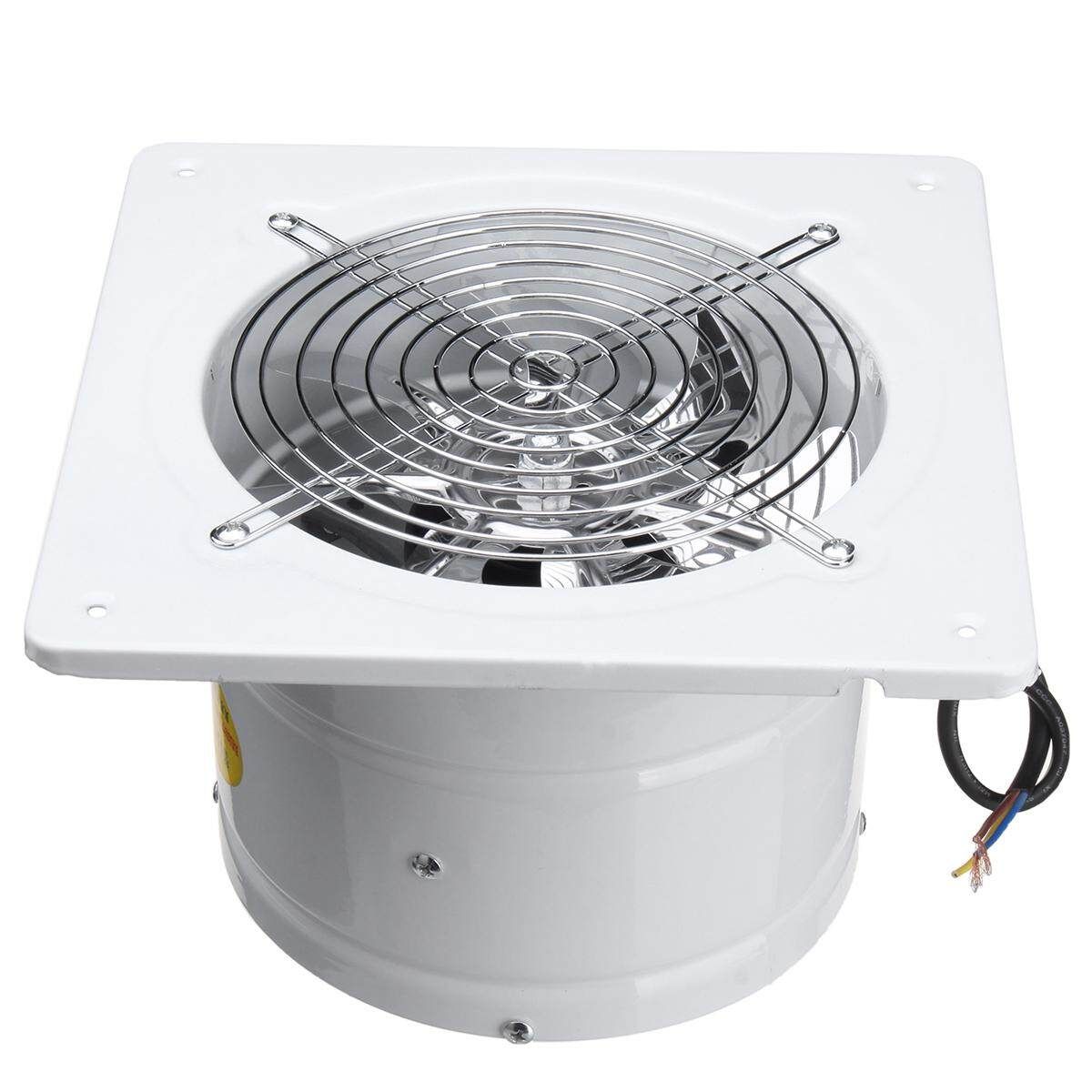 4 Inline Duct Booster Fan Exhaust Blower Air Cleaning Cooling Vent Metal