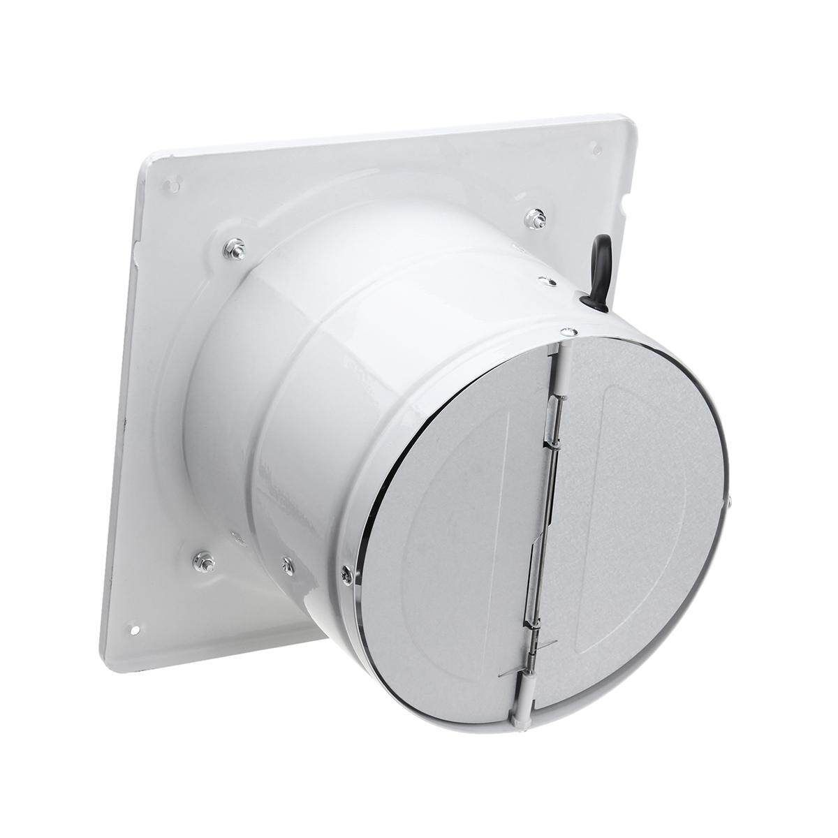 4 Inline Duct Booster Fan Exhaust Blower Air Cleaning Cooling Vent Metal