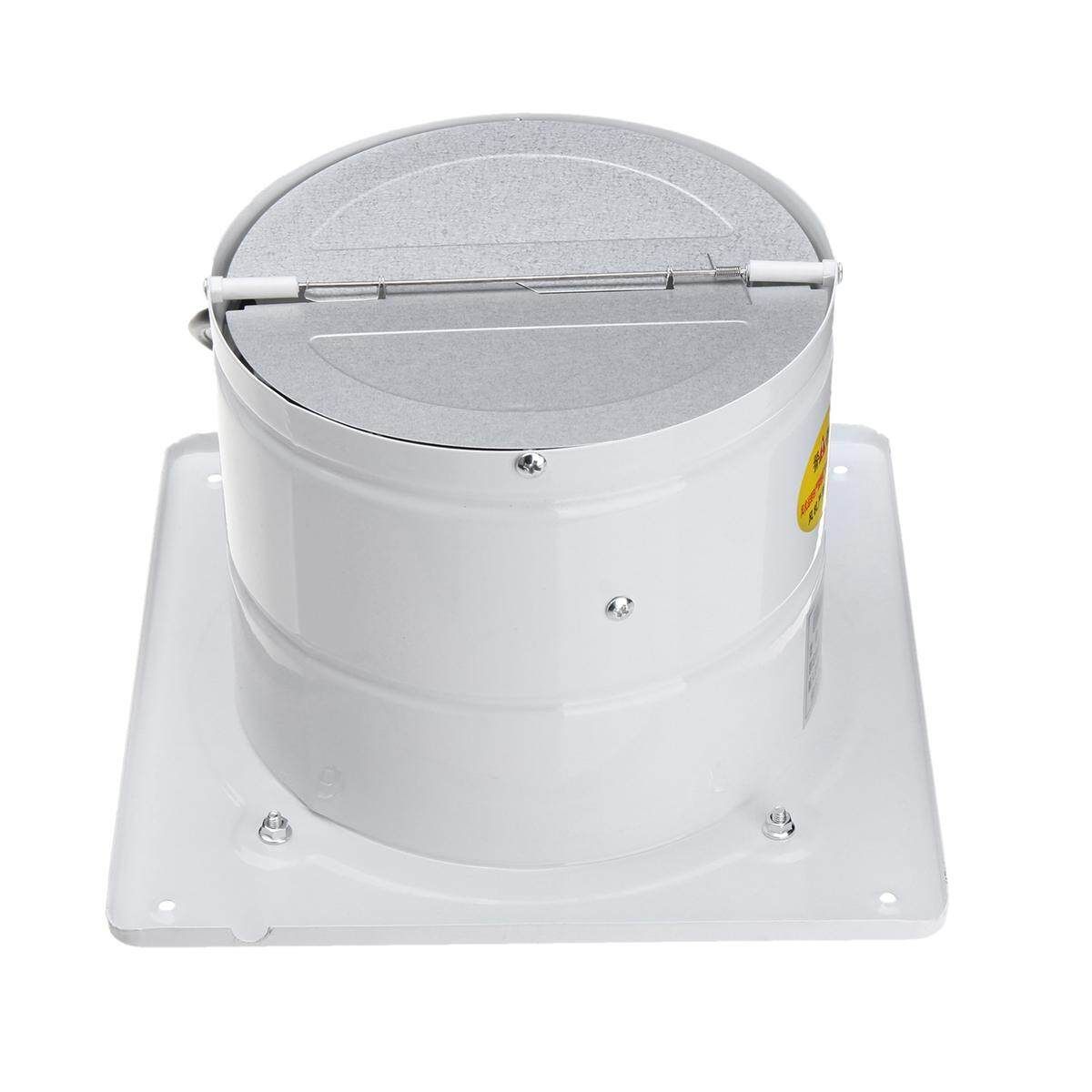 4 Inline Duct Booster Fan Exhaust Blower Air Cleaning Cooling Vent Metal