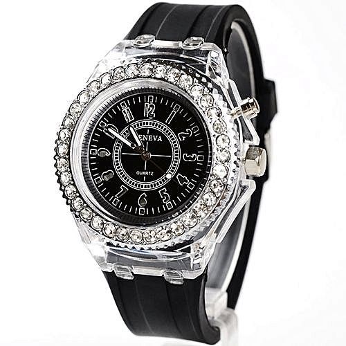 LED Luminous WristWatch - Black