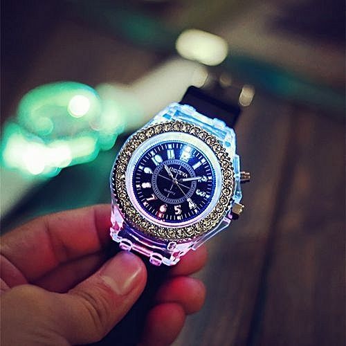 LED Luminous WristWatch - Black