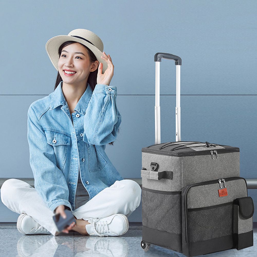 Portable Cooler Bag Camping Thermal Insulation Storage