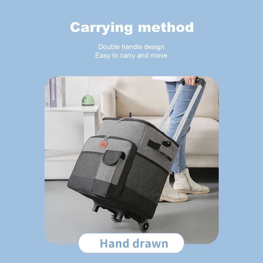 Portable Cooler Bag Camping Thermal Insulation Storage