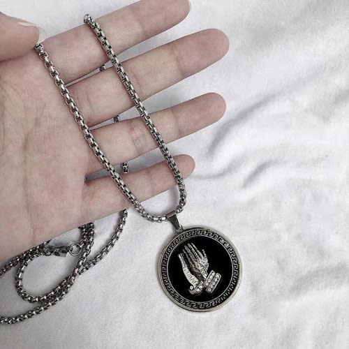 Prayer Pendant And Chain
