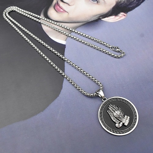 Prayer Pendant And Chain