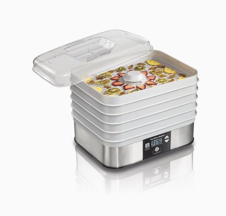 5 Tray Digital Food Dehydrator With Adjustable Thermostat