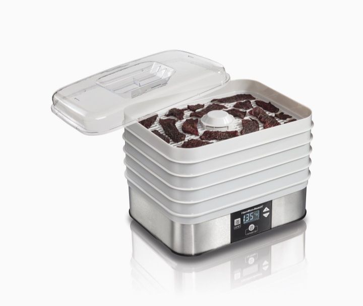 5 Tray Digital Food Dehydrator With Adjustable Thermostat