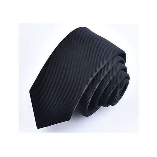Men's Corporate Slim-Fit Tie- Black