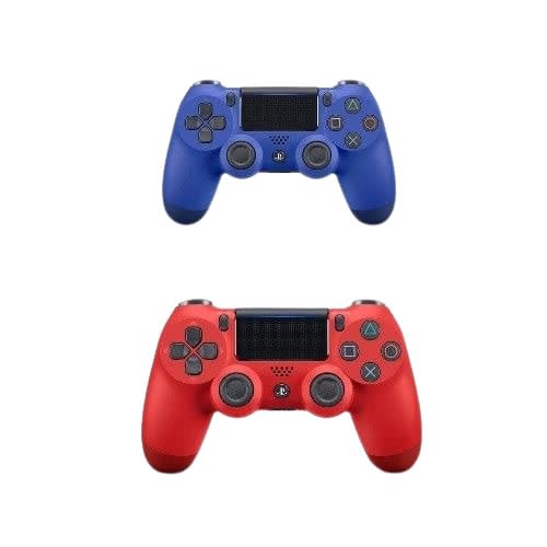 Ps4 Controller Pad - Red And Blue