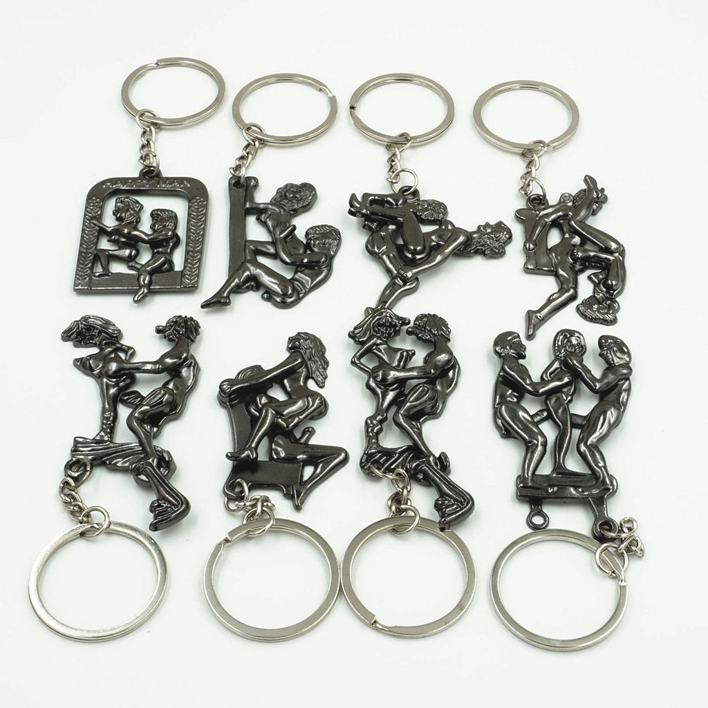 Adults Gift Position Funny Nude Lover Moveable Metal