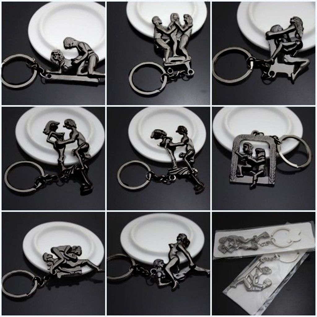 Adults Gift Position Funny Nude Lover Moveable Metal